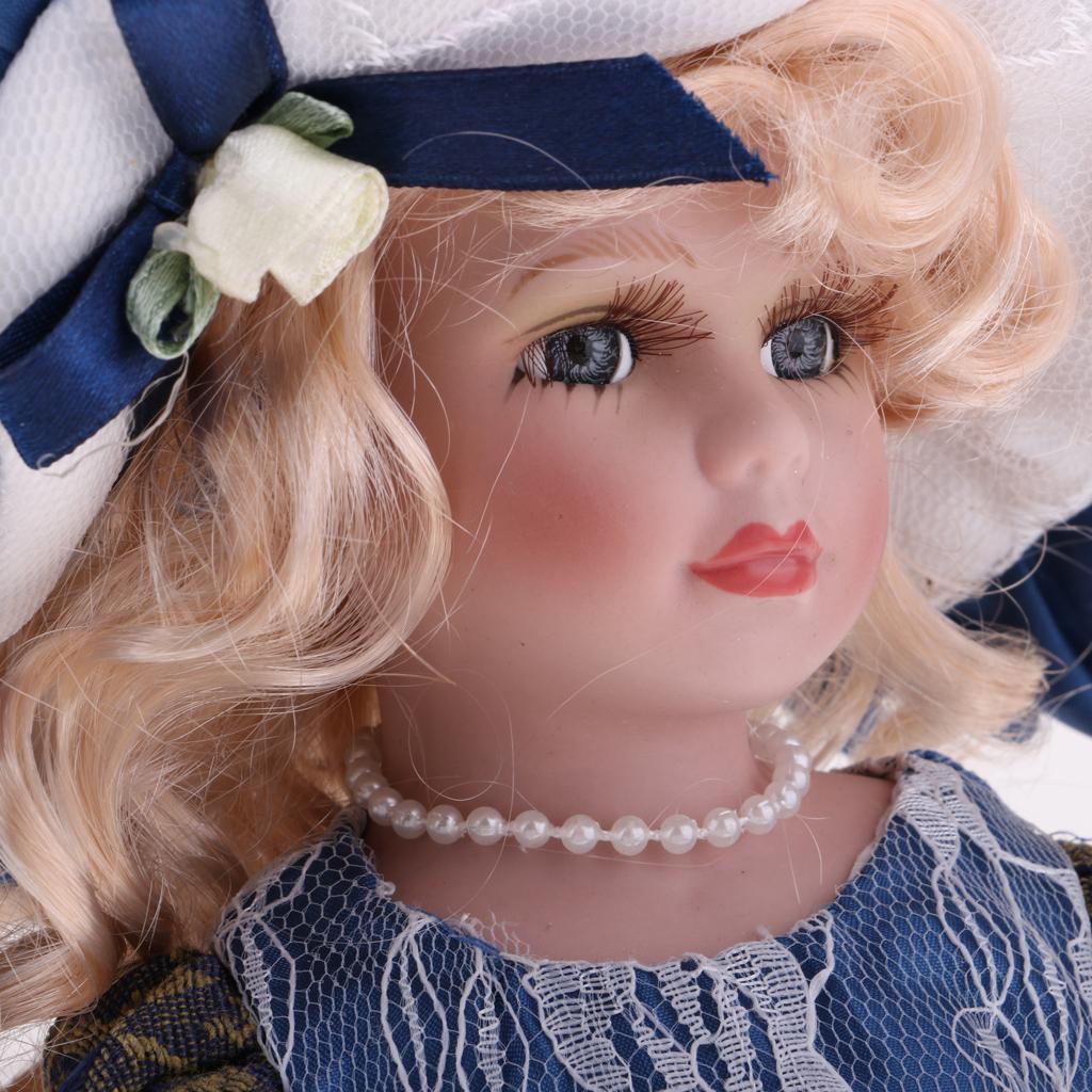 Vintage Collectible Porcelain Dolls - Porselen Bebekler Koleksiyonluk Vintage Tarzı 30cm
