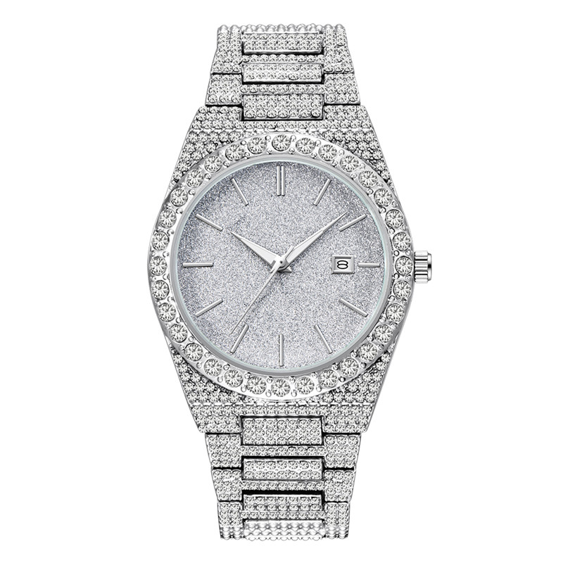 Vintage Watch Crystal - Erkekler Büyük Marka Saatler Hip Hop