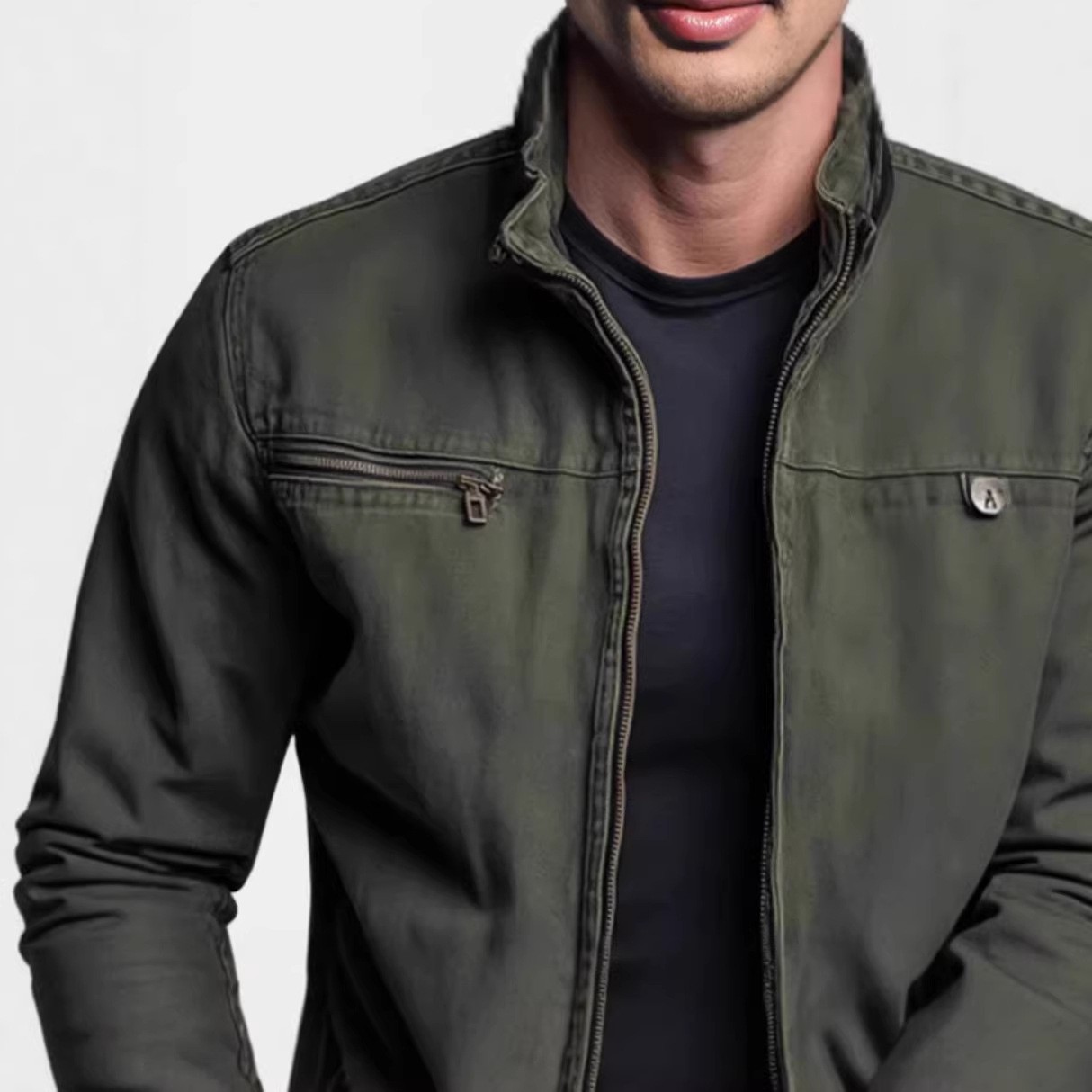 Kadın Pamuklu Dik Yaka Bol Kes - Vintage Zipper incelemesi ve fiyatı