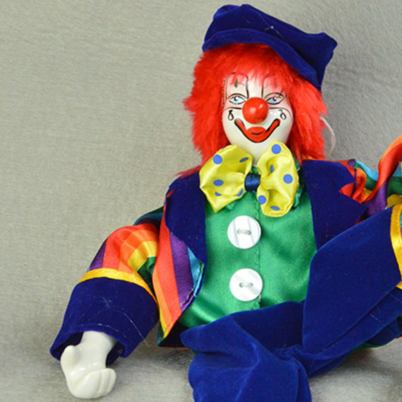 Sallanan Bacaklı Palyaço Bebek - Vintage Collectible Porcelain Dolls incelemesi ve fiyatı
