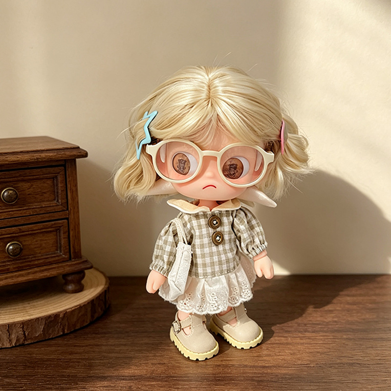 Vintage Tatlı Ekose Bebek Elbi - Vintage Collectible Dolls incelemesi ve fiyatı