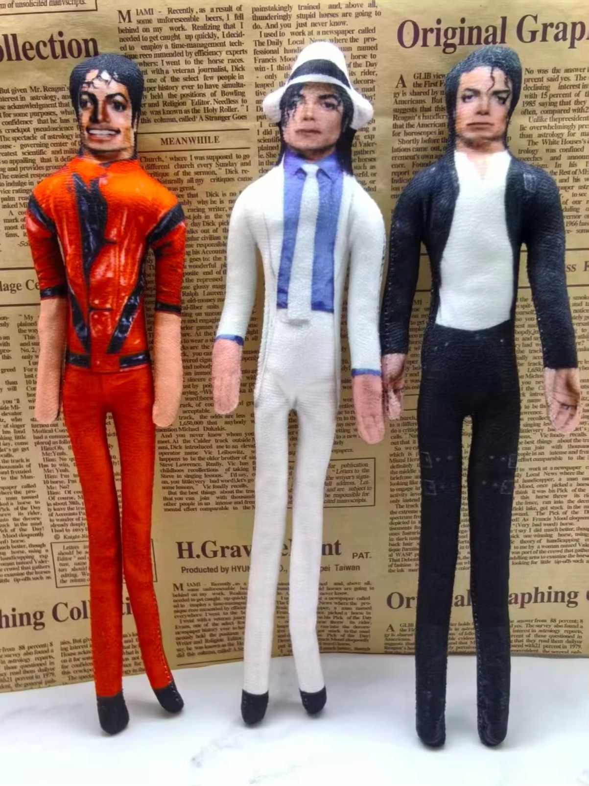 Vintage MJ Michael Jackson Cos - Vintage Collectible And Vintage Dolls incelemesi ve fiyatı