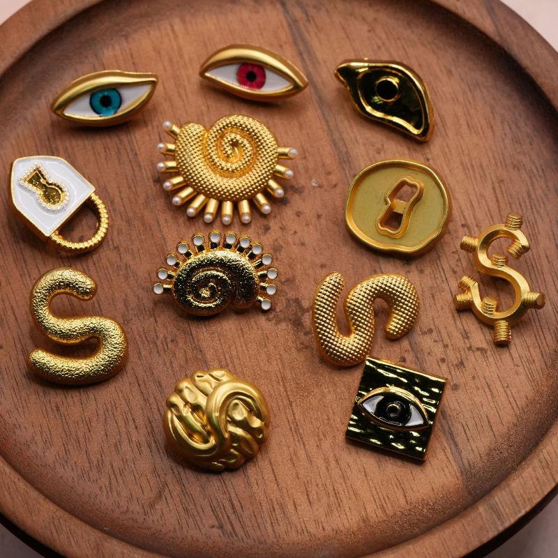 Vintage Metal Düğme Sanatsal G - Vintage Collectible Buttons incelemesi ve fiyatı