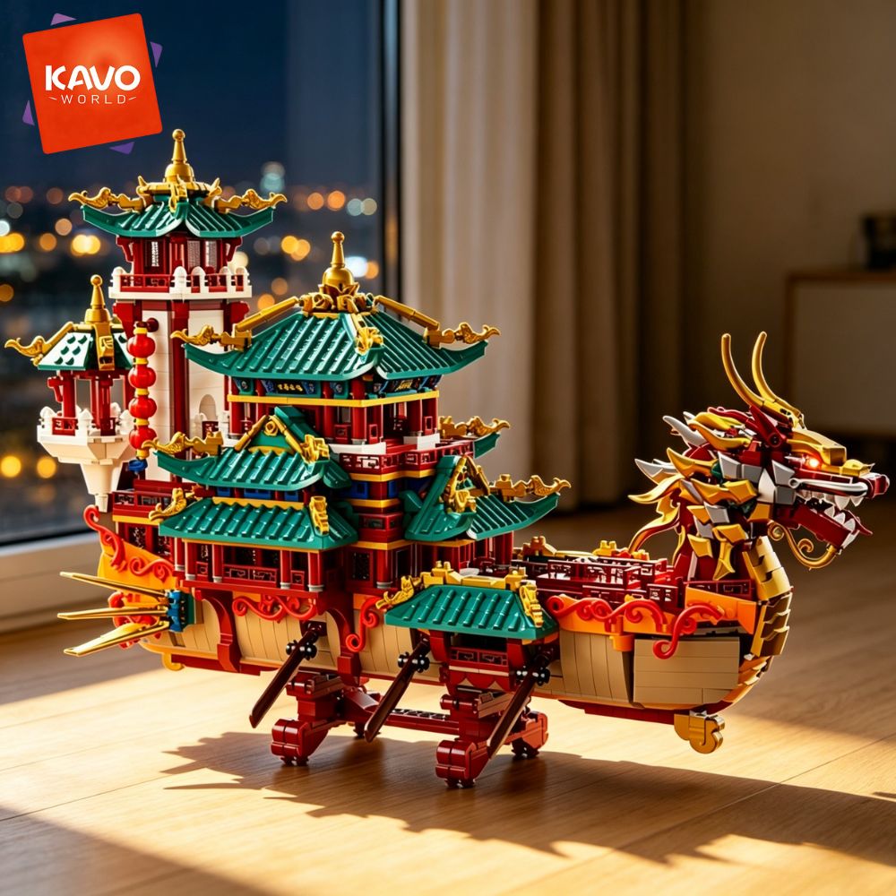 KAVOWORLD 2453 parça Ejderha T - Vintage Toys Collector incelemesi ve fiyatı