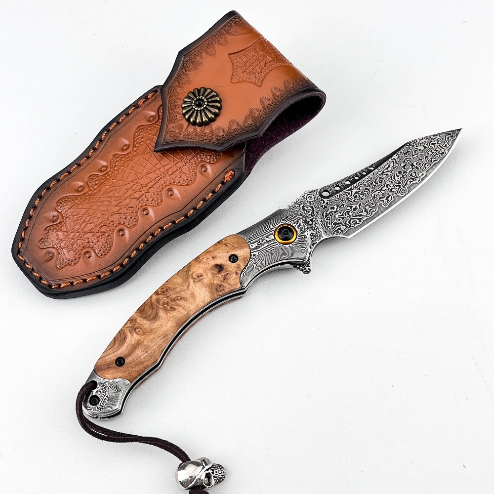 Yüksek Sertlikte Şam Desenli K - Vintage Collectible Pocket Knives incelemesi ve fiyatı