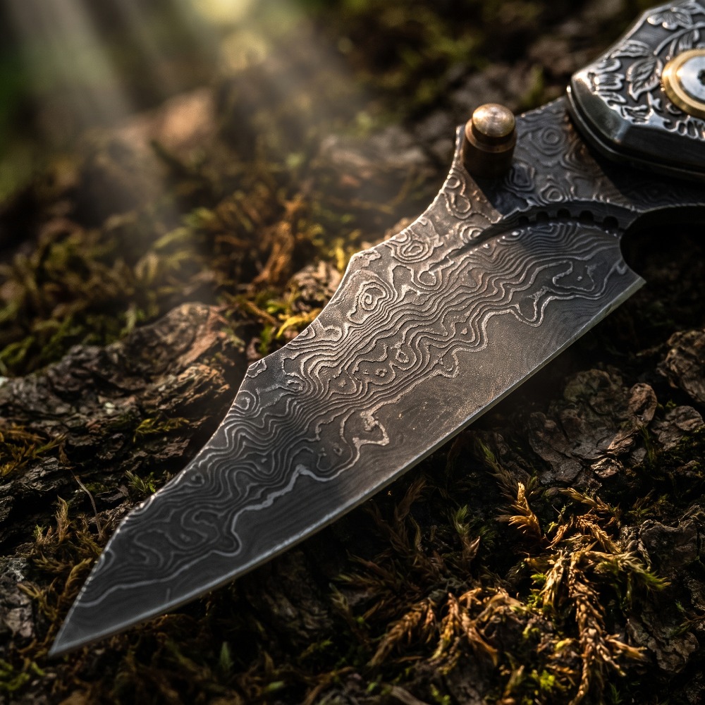Vintage Oymalı Katlanabilir Bı - Vintage Collectible Pocket Knives incelemesi ve fiyatı