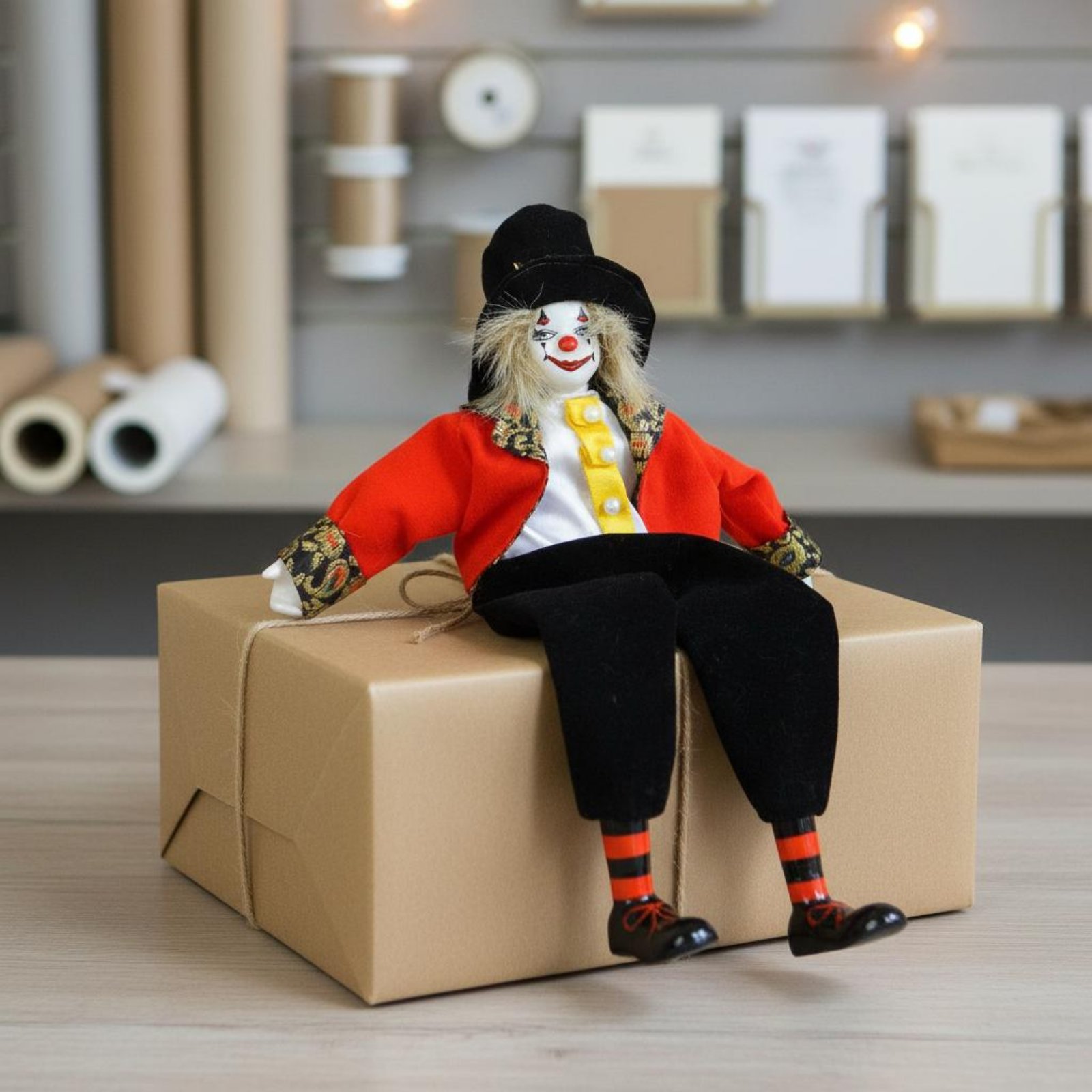 Yumuşak Bacaklı Palyaço Bebek  - Vintage Collectible Porcelain Dolls incelemesi ve fiyatı